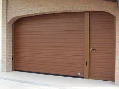 Гаражные ворота DoorHan с текстурой под дерево