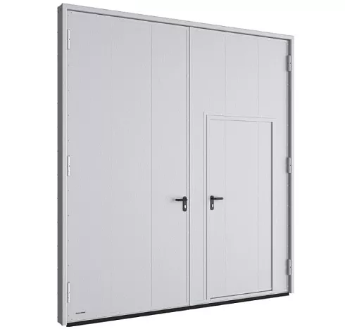 Распашные гаражные ворота 2000x2200